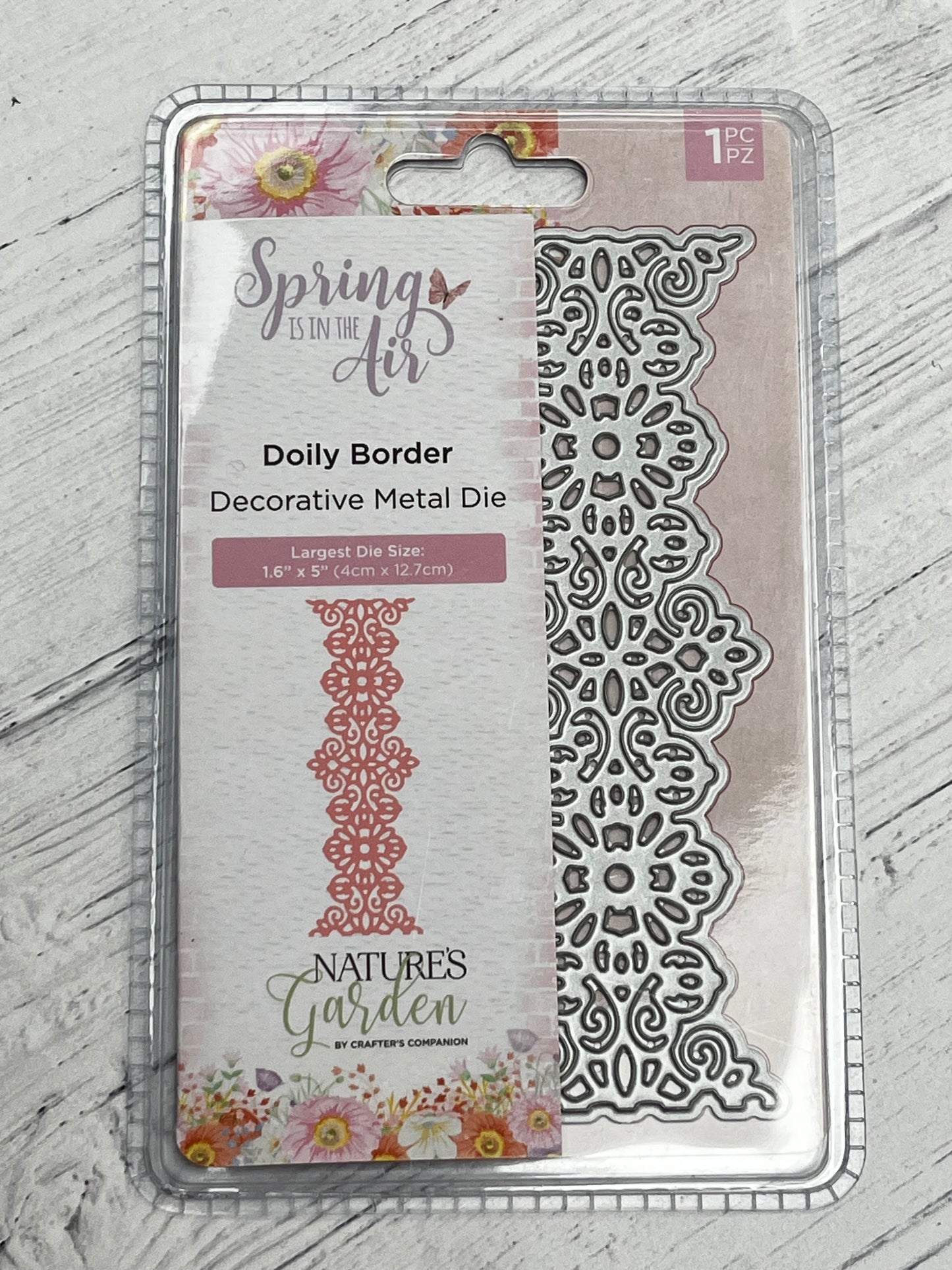 Crafters Companion Spring Is In The Air Doily Border Decorative Die - Inspire Creationz