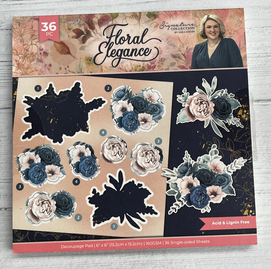 Sara Davies Signature Elegance Decoupage Pad - Inspire Creationz