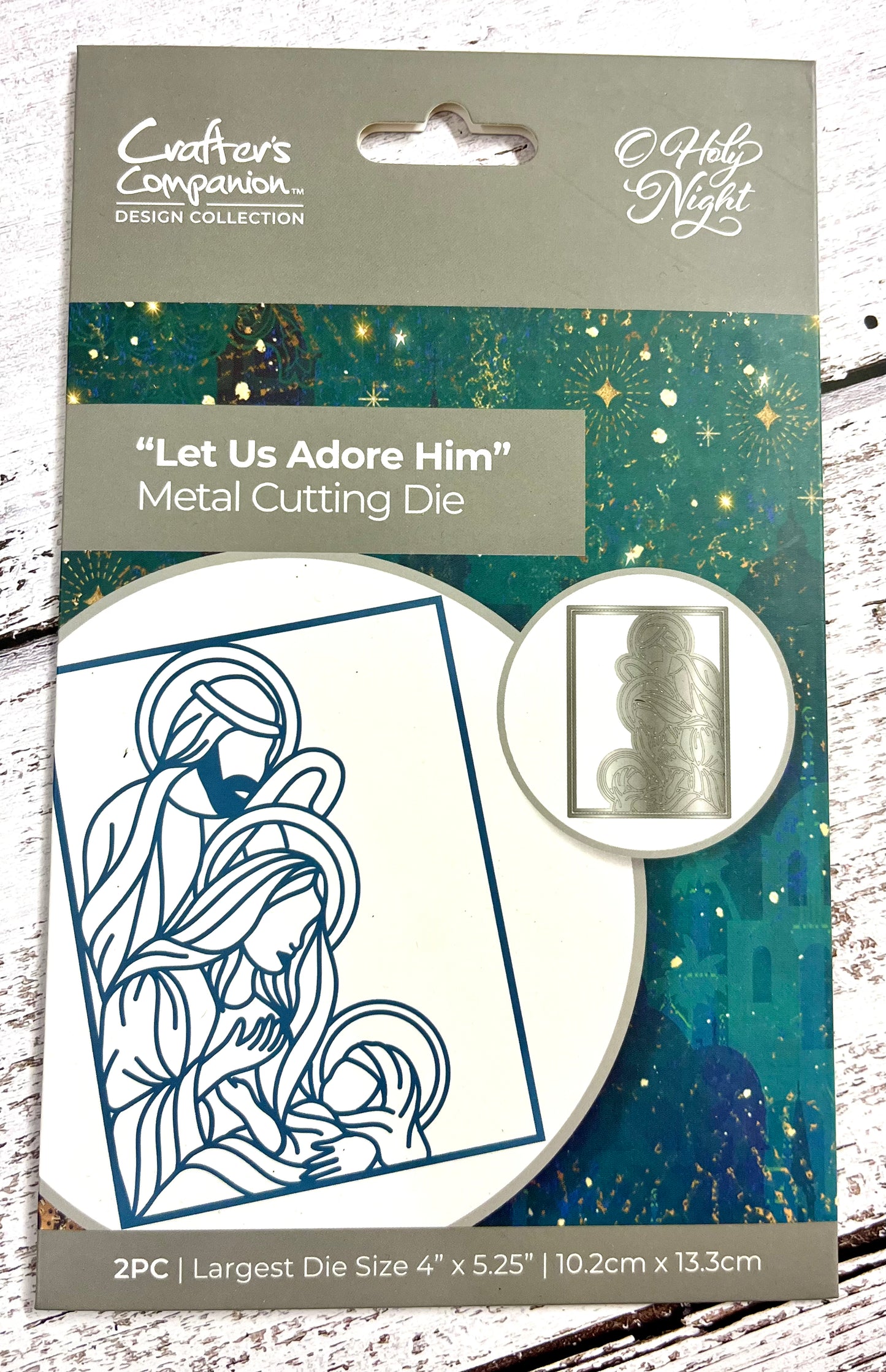 Crafters Companion O' Holy Night - Comfort and Joy Die