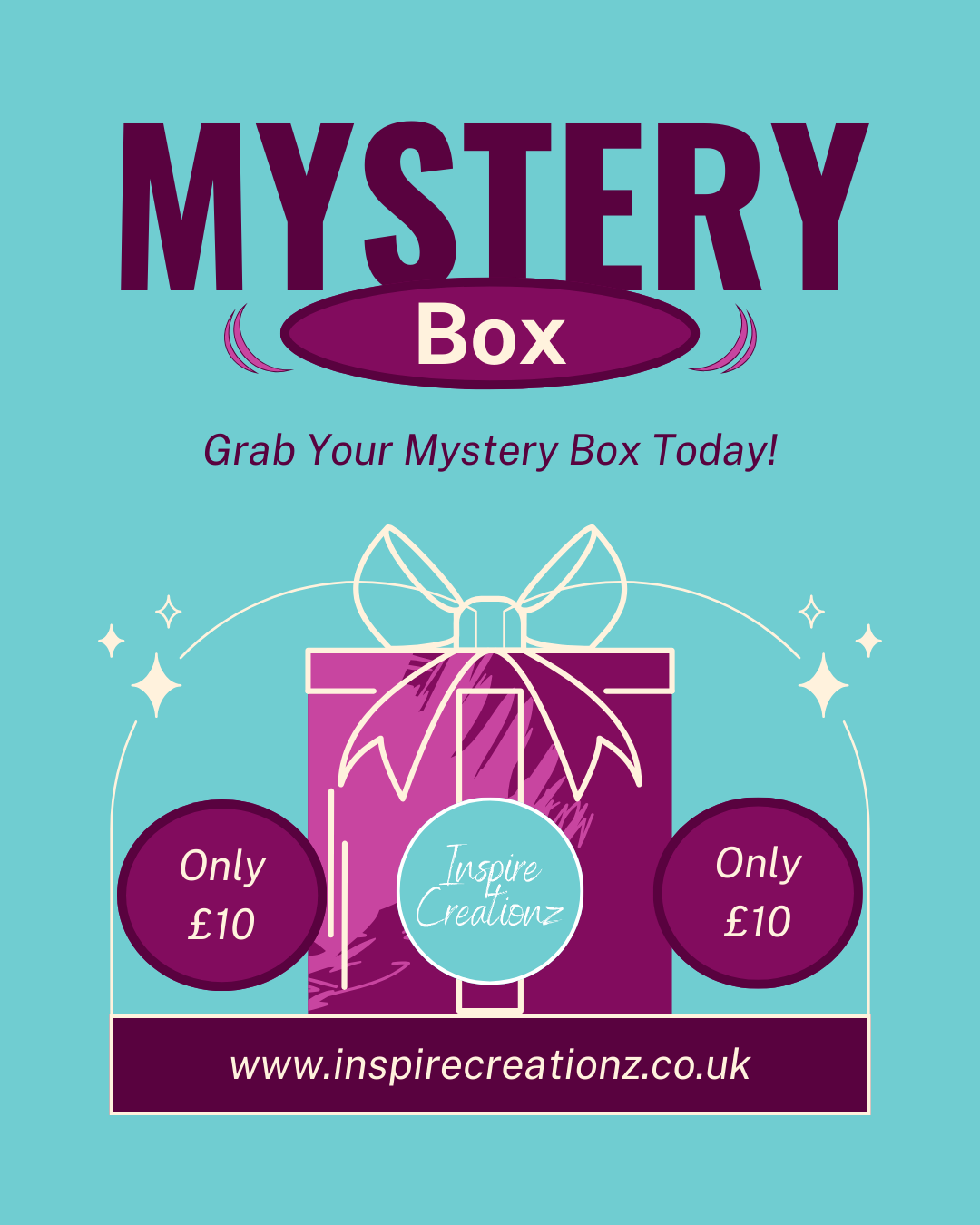 £10 Mystery Box For Cardmaking & Scrapbooking