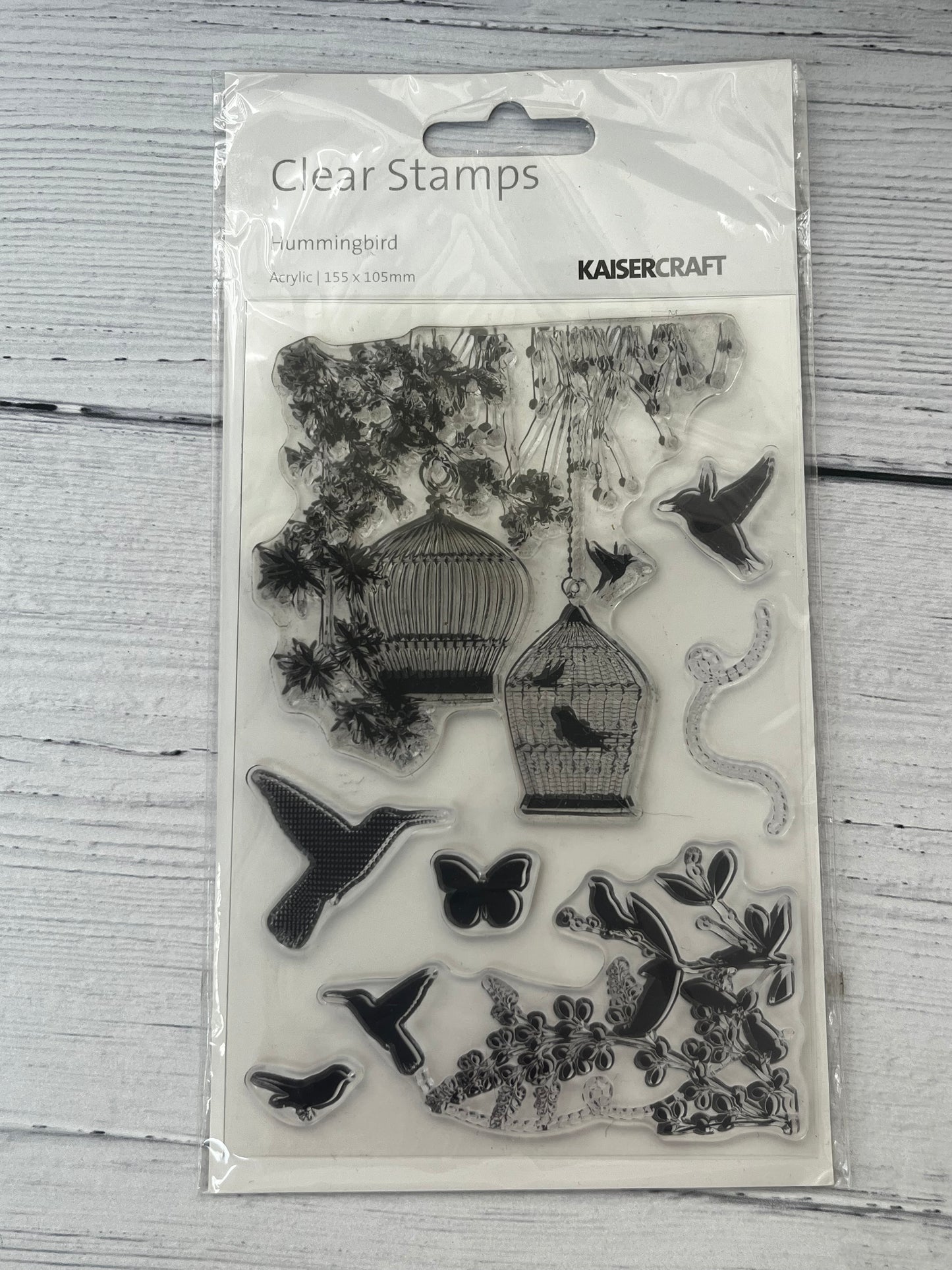 Kaisercraft Hummingbird Clear Stamps