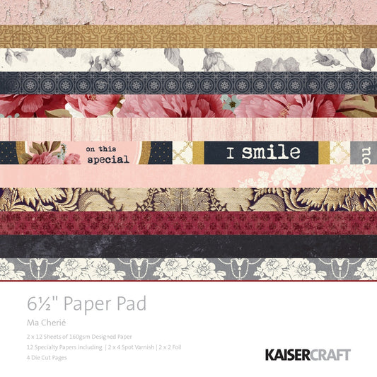 Kaisercraft Ma Cherie 6.5 x 6.5 Paper Pad