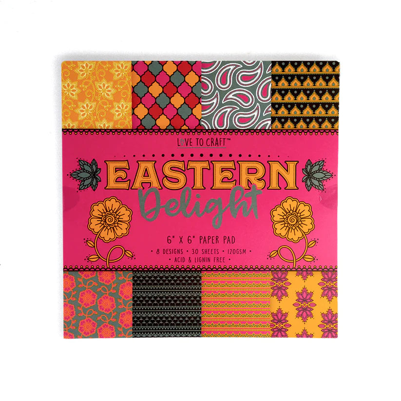 Love to Craft Eastern Delight 6x6 Paper Pad