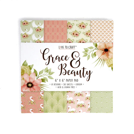 Love to Craft Grace & Beauty 6x6 Paper Pad
