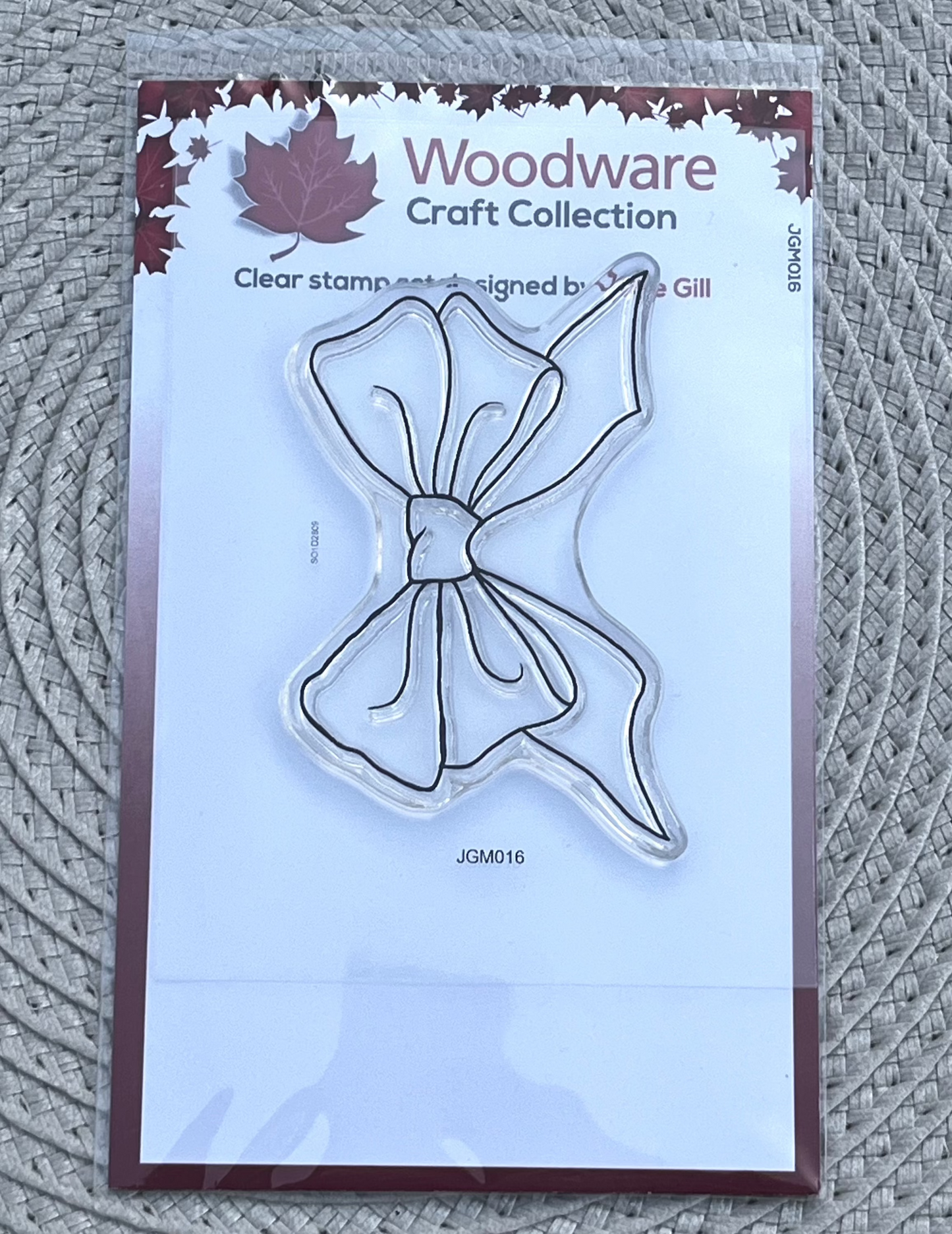Woodware Craft Collection Mini Big Bow Stamp