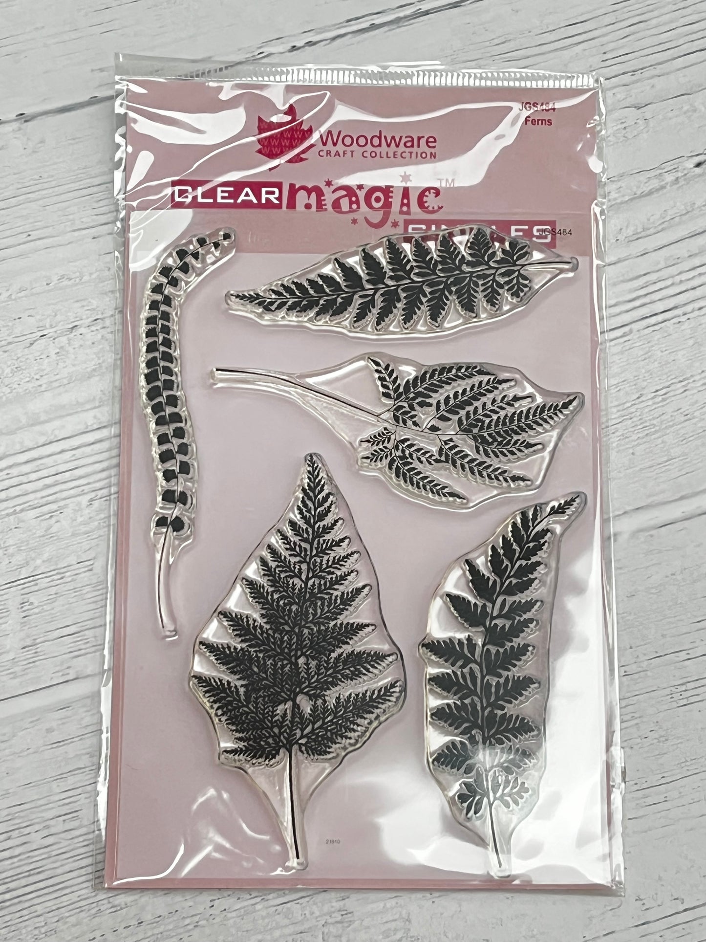 Woodware Clear Magic Singles Ferns Clear Stamps - Inspire Creationz