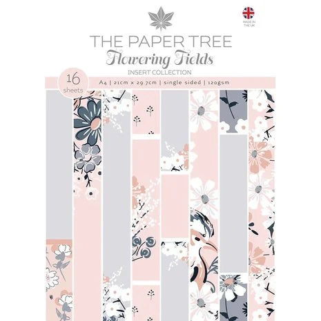 The Paper Tree Flowering Fields A4 Insert Collection Pack PTC1175