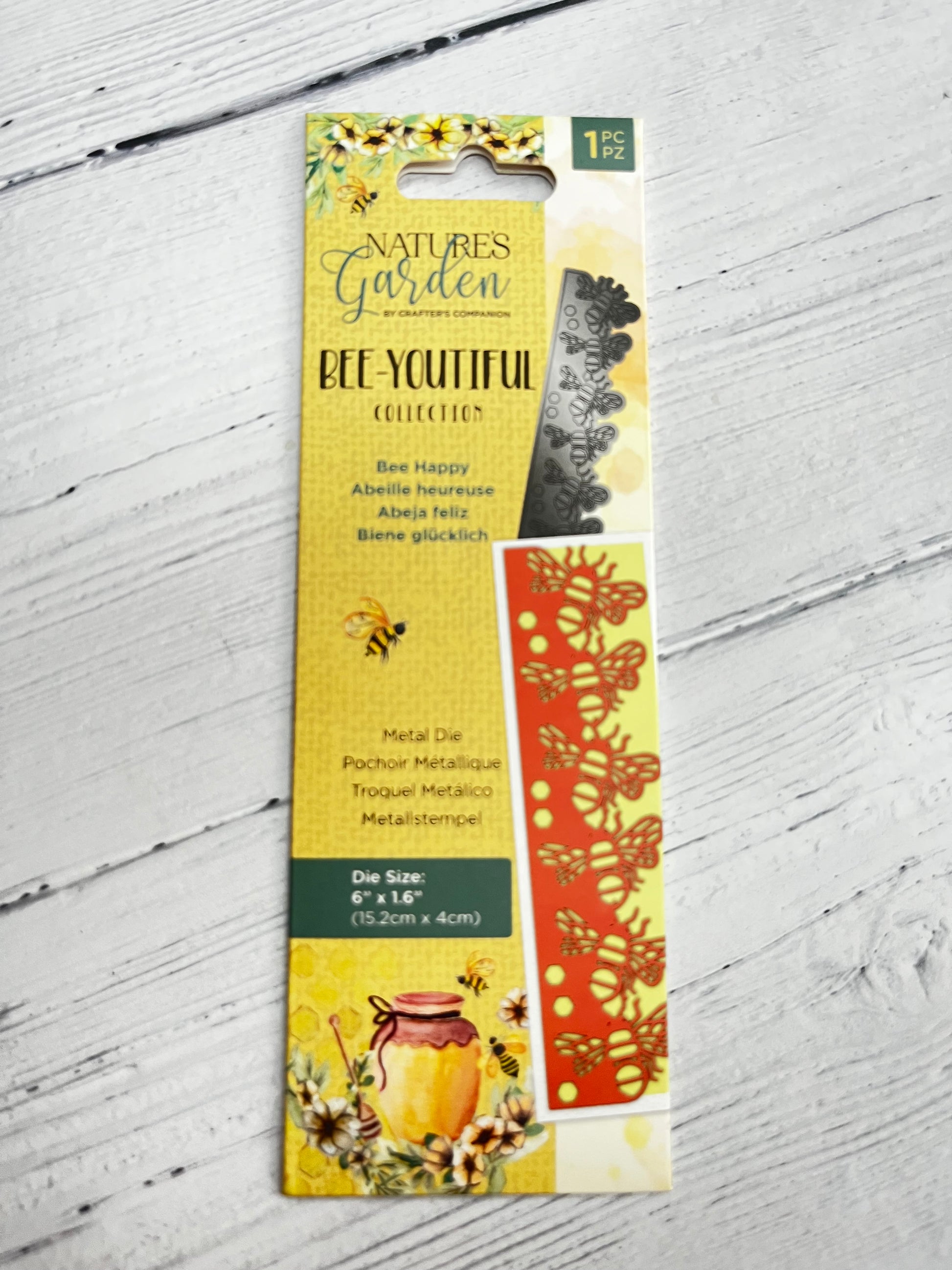 Crafters Companion Natures Garden Bee-Youtiful Collection Die Set - Inspire Creationz