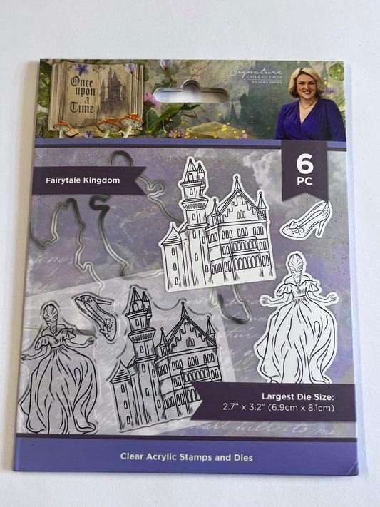 Crafters Companion Once Upon a Time Fairytale Kingdom Stamps & Dies from Inspire Creationz