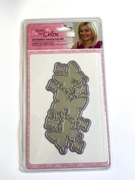 Dies by Chloe Butterfly Trails Die Set x3