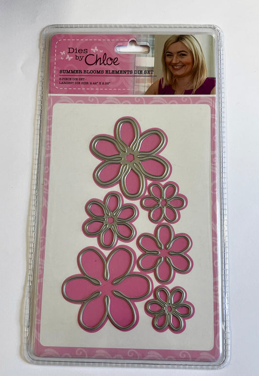 Dies by Chloe Summer Blooms Elements Die Set x6 Dies from Inspire Creationz