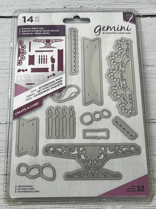 Gemini by Crafters Companion Create A Card Die Set - Inspire Creationz
