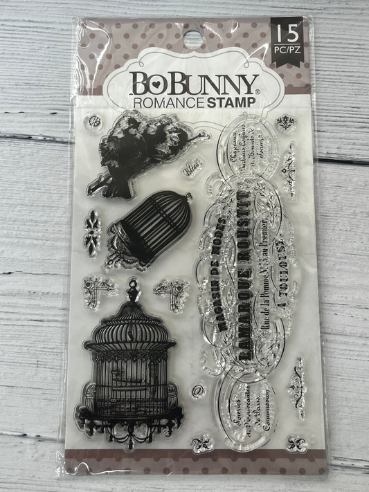 BoBunny Romane Stamp Set - Inspire Creationz