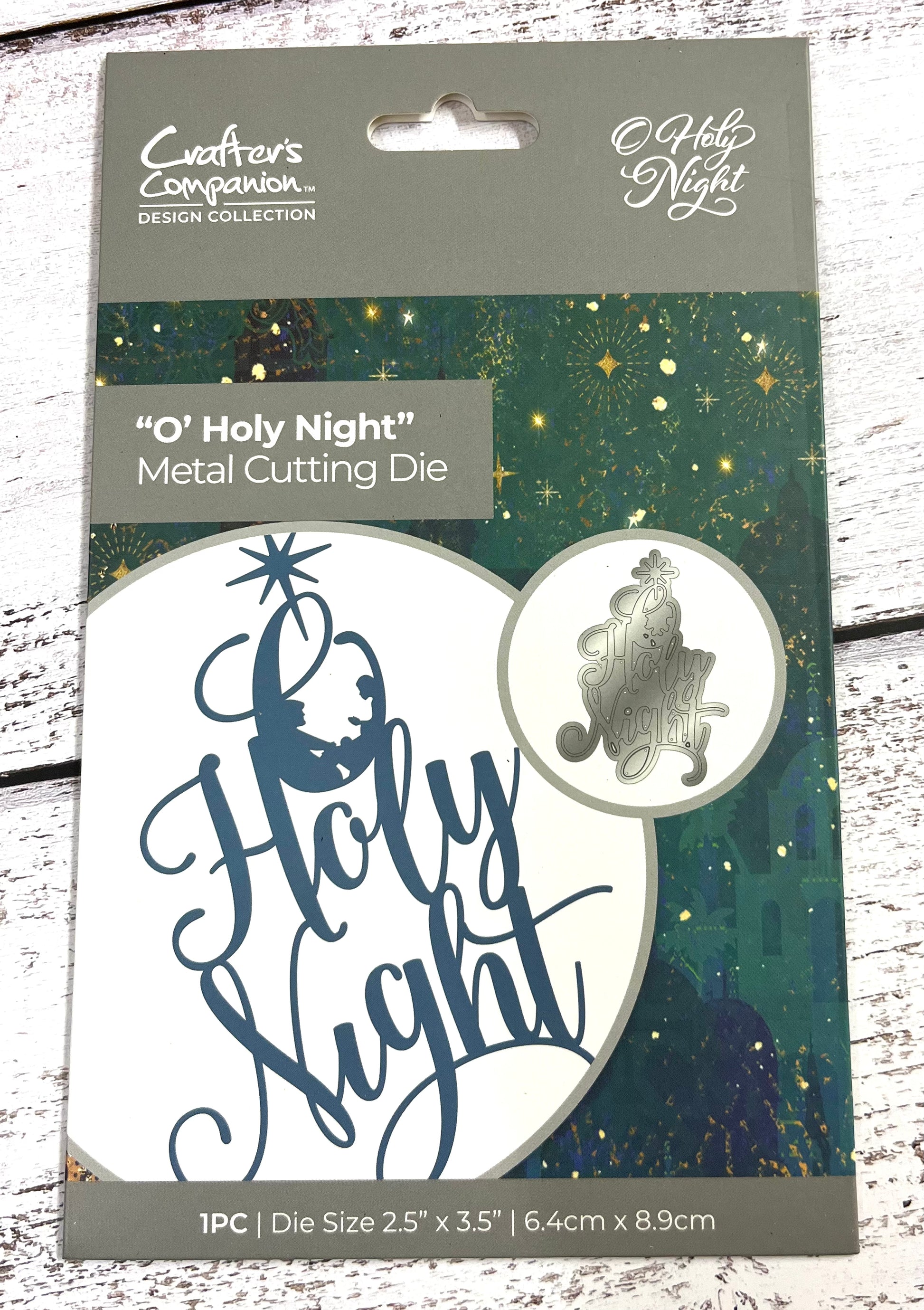 Crafters Companion O Holy Night Metal Die Set