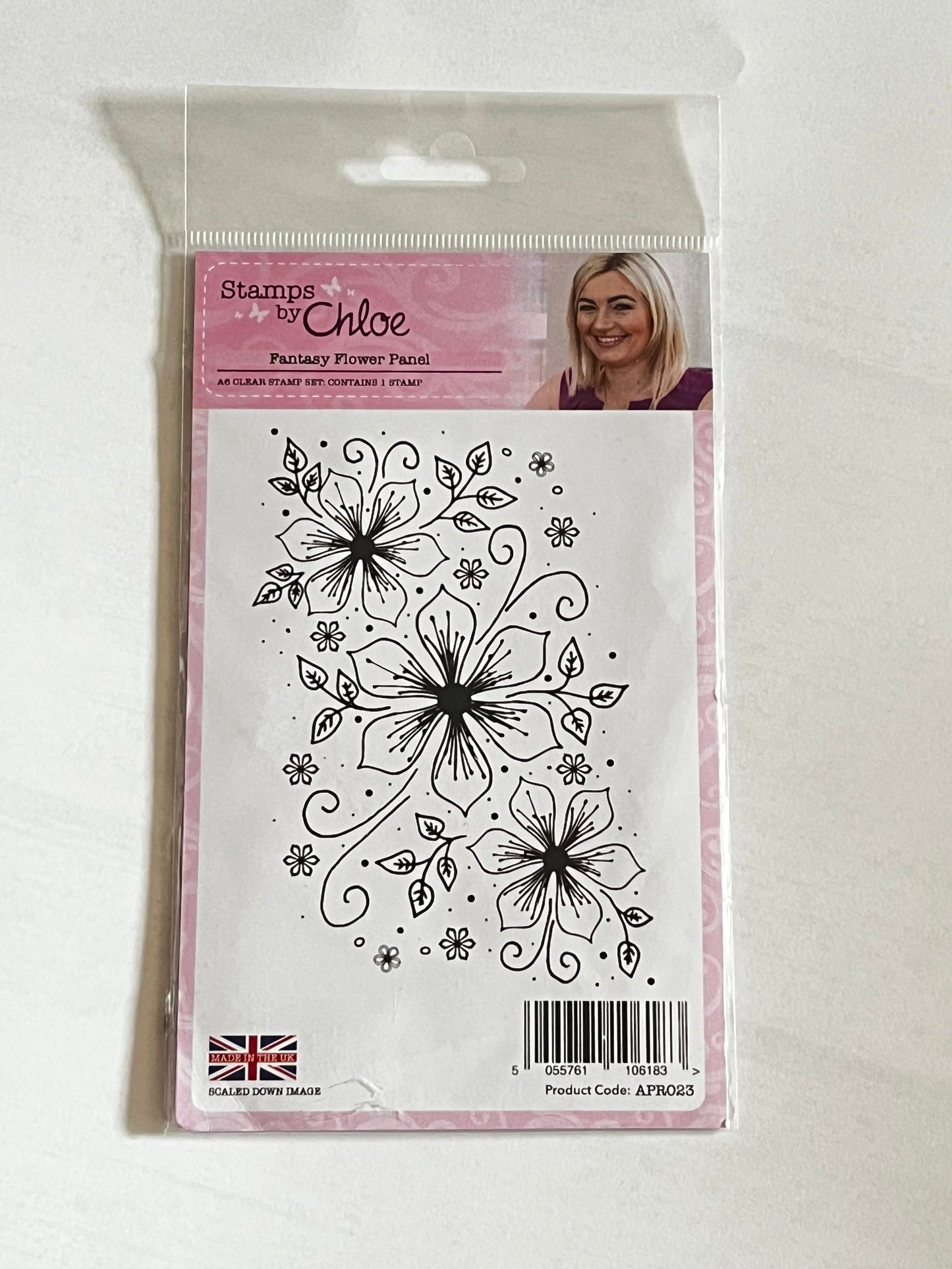 Chloes Creative Cards Fantasy Flower Panel Stamp