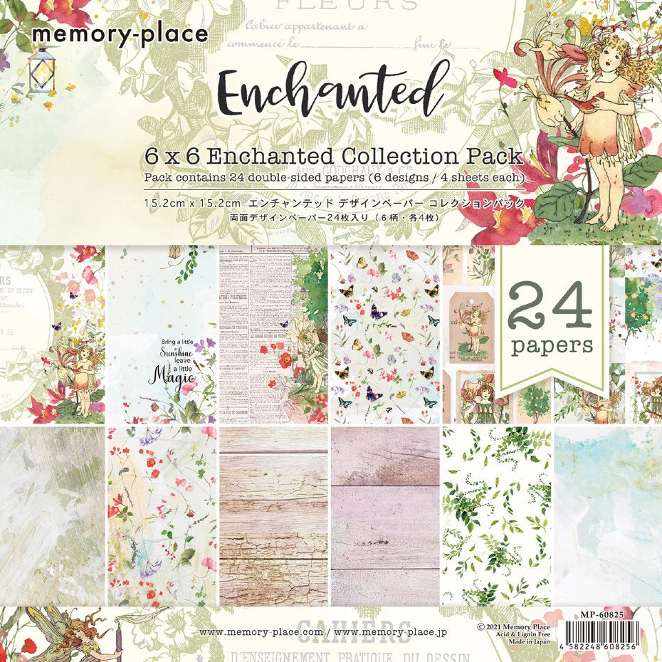Memory Place Enchanted 6x6 Inch Paper Pack (MP-60825) Inspire Creationz