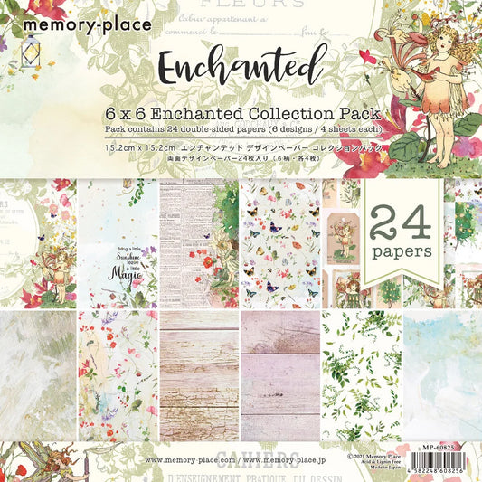 Memory Place Enchanted 6x6 Inch Paper Pack (MP-60825) Inspire Creationz