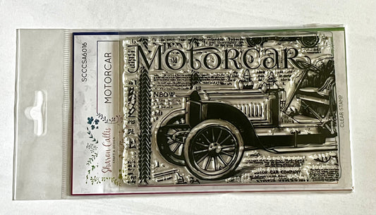 Sharon Callis Craft Motorcar A6 Acrylic Stamp - Inspire Creationz