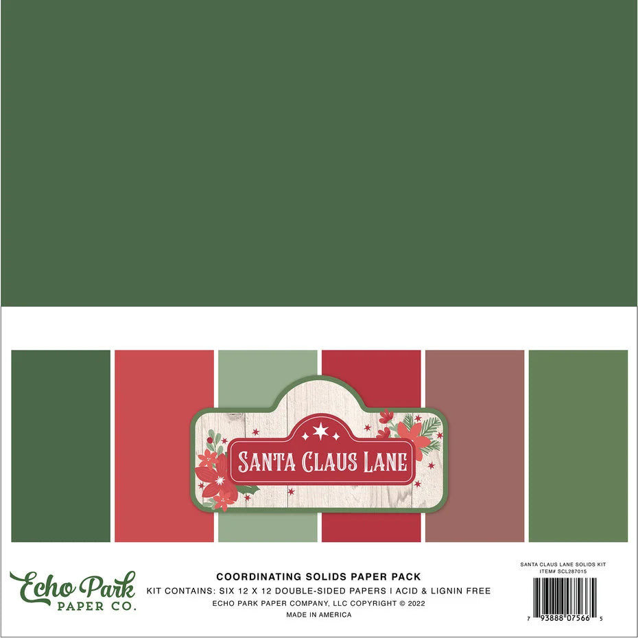 Echo Park Santa Claus Lane Mega Bundle (SCL287050)