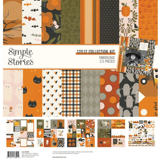 Simple Stories FaBOOlous 12x12 Collection Kit (20900)