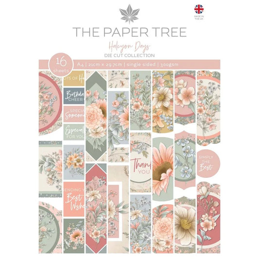 The Paper Tree Halcyon Days A4 Die Cut Collection Pack